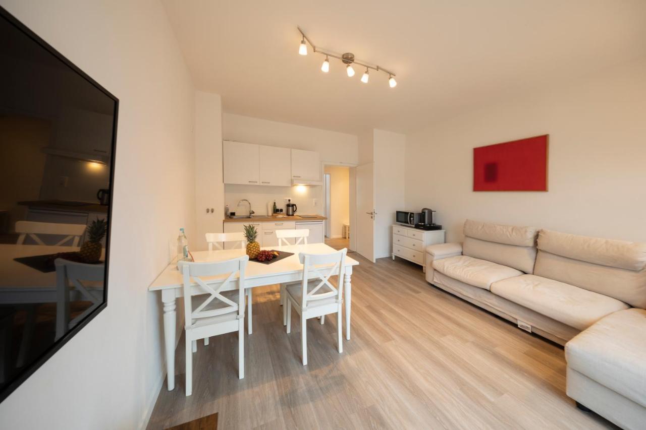 Jaybnb - Apartment Direkt Am Hafen Mit Terrasse Und Uhd Tv Dortmund Esterno foto
